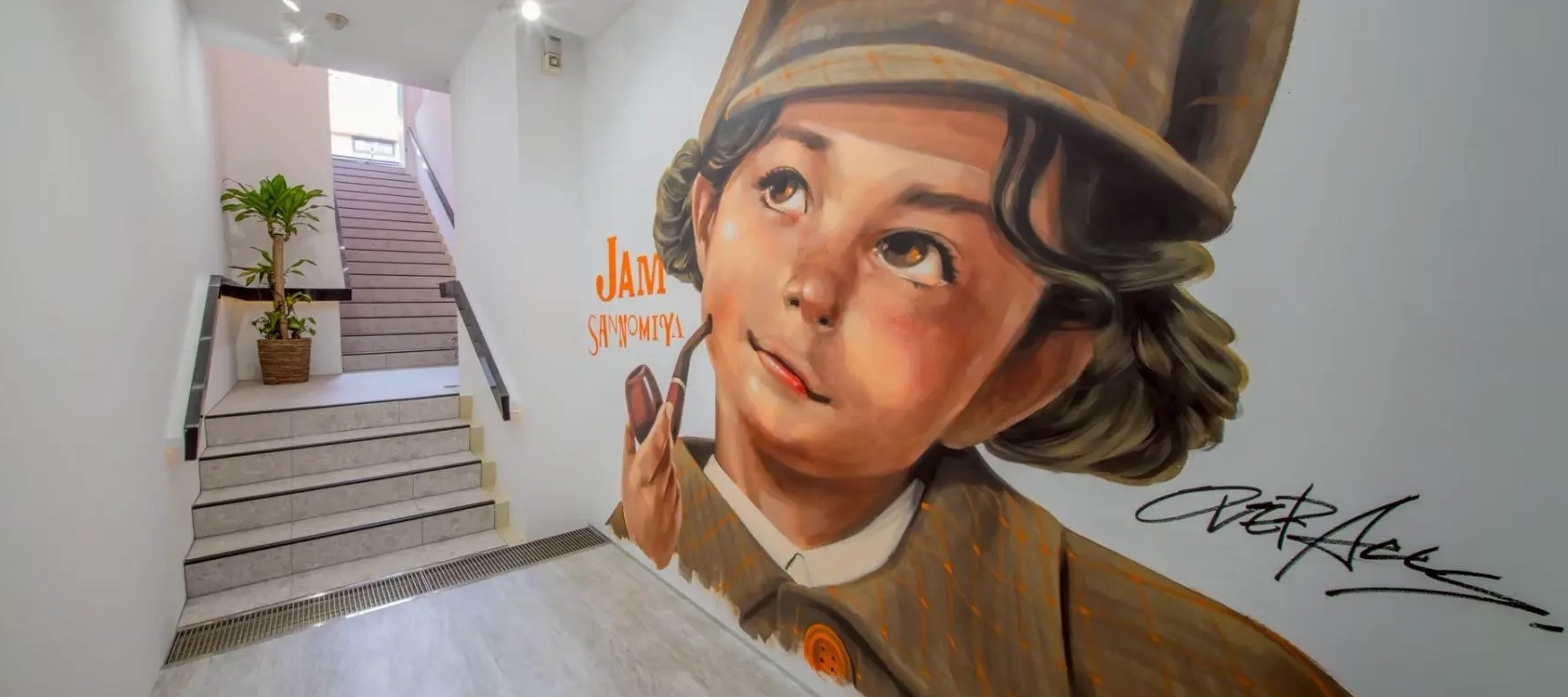 壁面アートの施工事例